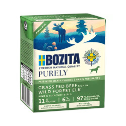 Bozita Purely Geyik Etli Ezme Tahılsız Yetişkin Köpek Konservesi 370 Gr - Bozita
