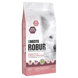 Bozita Robur Somonlu Tek Proteinli Hassas Yetişkin Köpek Maması 12 kg - Bozita