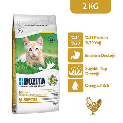 Bozita Tahılsız Tavuklu Yavru Kedi Maması 2 Kg - 2