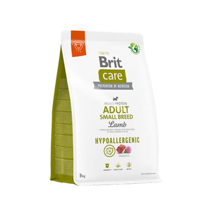 Brit Care Hipoalerjenik Kuzulu ve Pirinçli Küçük Irk Yetişkin Köpek Maması 3 Kg - 1
