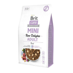 Brit Care Hipoalerjenik Raw Delights Biftekli Mini Irk Yetişkin Köpek Maması 2 Kg - Brit Care