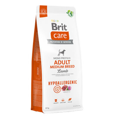 Brit Care Hypoallergenic Adult Medium Breed Kuzulu Orta Irk Yetişkin Köpek Maması 12 Kg - 1
