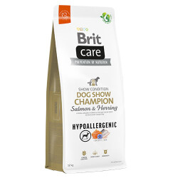 Brit Care Hypoallergenic Dog Show Champion Somonlu Yetişkin Köpek Maması 12 Kg - 1