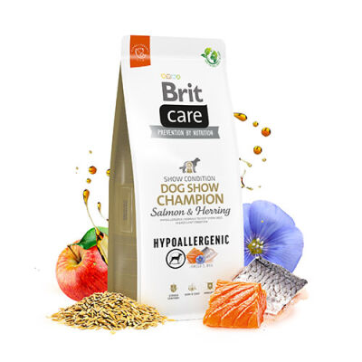 Brit Care Hypoallergenic Dog Show Champion Somonlu Yetişkin Köpek Maması 12 Kg - 2