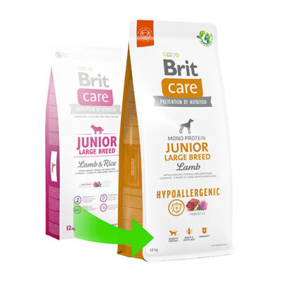 Brit Care Hypoallergenic Junior Large Breed Lamb Kuzulu Büyük Irk Yavru Köpek Maması 12 Kg - 3