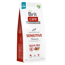 Brit Care Sensitive Digestion Skin Geyikli Tahılsız Yetişkin Köpek Maması 12 Kg - 1