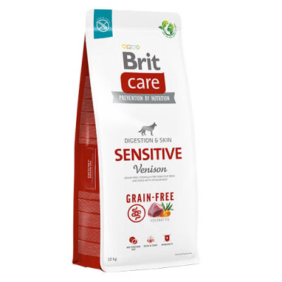 Brit Care Sensitive Digestion Skin Geyikli Tahılsız Yetişkin Köpek Maması 12 Kg - 1