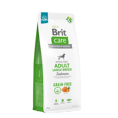 Brit Care Skin Coat Adult Large Breed Somonlu Büyük Irk Tahılsız Yetişkin Köpek Maması 12 Kg - 1