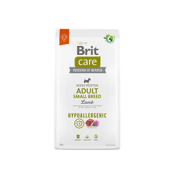 Brit Care Small Adult Mono Protein Hipoalerjenik Kuzulu Küçük Irk Yetişkin Köpek Maması 7 Kg - Brit Care