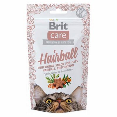 Brit Care Snack Hairball Ördekli Kedi Ödül Maması 50 Gr - 1