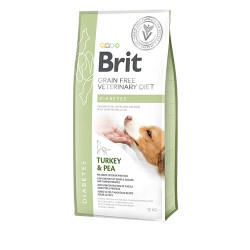 Brit Care Veterinary Diet Diabetes Hindili Tahılsız Köpek Maması 12 Kg - Brit Care