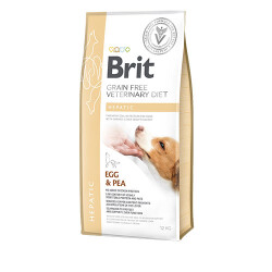 Brit Care Veterinary Diet Hepatic Yumurtalı Tahılsız Köpek Maması 12 Kg - Brit Care