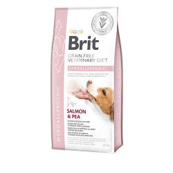 Brit Care Veterinary Diet Hypoallergenic Somonlu Tahılsız Köpek Maması 12 Kg - 1