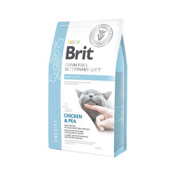 Brit Care Veterinary Diet Obesity Tavuklu Tahılsız Kedi Maması 2 Kg - Brit Care