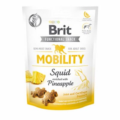 Brit Mobility Ananas ve Kalamarlı Köpek Ödülü 150 Gr - 1