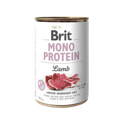 Brit Mono Protein Kuzu Etli Hassas Yetişkin Köpek Konservesi 400 Gr - Brit Care