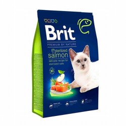 Brit Premium By Nature Sterilised Somonlu Kısırlaştırılmış Kedi Maması 8 Kg - Brit Care
