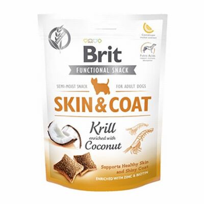 Brit Skin & Coat Karides ve Hindistan Cevizli Köpek Ödülü 150 Gr - 1