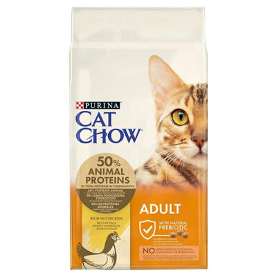 Cat Chow Adult Tavuklu Yetişkin Kedi Maması 15 Kg - 1