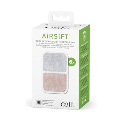 Catit Airsift Kedi Tuvaleti Koku Azaltımı Filtresi 6'lı - 1