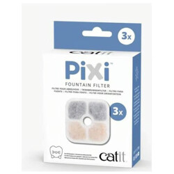 Catix Pixi Otomatik Kedi Su Kabı Yedek Filtre Kartuşu 3'lü - Catit