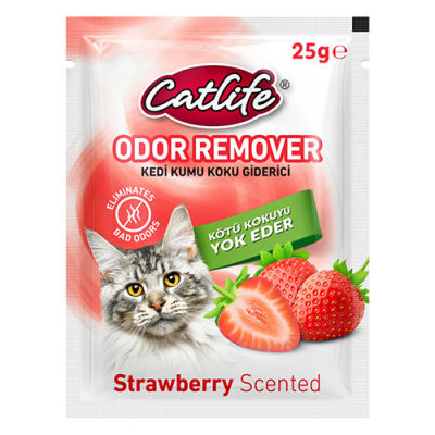 Catlife Kedi Kumu Koku Giderici Çilekli 25 Gr - 1