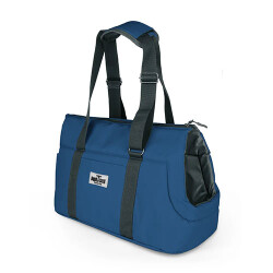 Cattie Lacivert Bungalov Kedi Taşıma Çantası 25 x 50 x 30 cm - Cattie