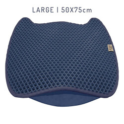 Cattie Lacivert Kum Toplayıcı Fonksiyonel Kedi Tuvalet Paspası 50 x 75 cm - Cattie