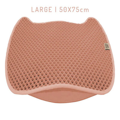 Cattie Pembe Kum Toplayıcı Fonksiyonel Kedi Tuvalet Paspası 50 x 75 cm - 1