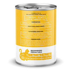 Chefs Choice Pumpkin Pate Chicken Tavuklu Balkabaklı Tahılsız Ezme Yetişkin Kedi Konservesi 400 Gr - 2