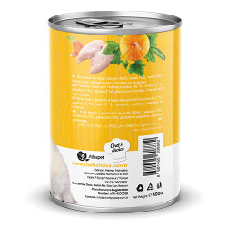 Chefs Choice Pumpkin Pate Chicken Tavuklu Balkabaklı Tahılsız Ezme Yetişkin Kedi Konservesi 400 Gr - 3
