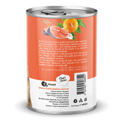 Chefs Choice Pumpkin Pate Somonlu Balkabaklı Tahılsız Yetişkin Kedi Konservesi 24 Adet 400 Gr - 2