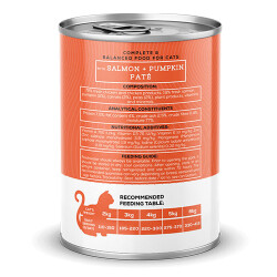 Chefs Choice Pumpkin Pate Somonlu Balkabaklı Tahılsız Yetişkin Kedi Konservesi 24 Adet 400 Gr - 3