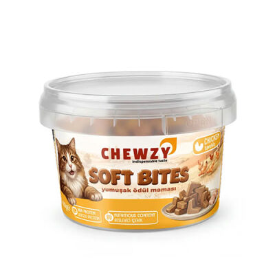 Chewzy Tavuklu Yumuşak Kedi Ödül Maması 130 g - 1