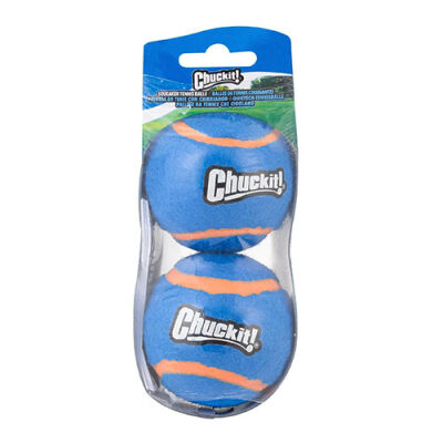 Chuckit! Sesli 2'li Tenis Köpek Oyun Topu Küçük Boy - 1