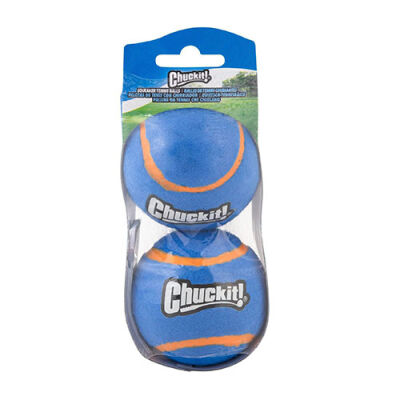 Chuckit! Sesli 2'li Tenis Köpek Oyun Topu Orta Boy - 1