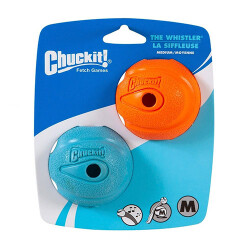 Chuckit! Whistler Köpek Oyun Topu 2li Orta Boy 6,5 Cm - Chuckit!
