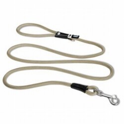 Curli Stretch Comfort Leash Köpek Gezdirme Tasması Tan Large - Curli