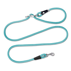 Curli Vario Comfort Leash Le25 Köpek Gezdirme Kayışı Turkuaz Small - Curli