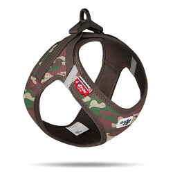 Curli Vest Harness Köpek Göğüs Tasması Kamuflaj XLarge 55,5x62,7 Cm - Curli