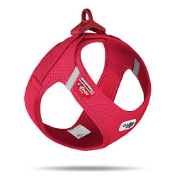 Curli Vest Harness Köpek Göğüs Tasması Kırmızı Large 49,1x55,4 Cm - Curli