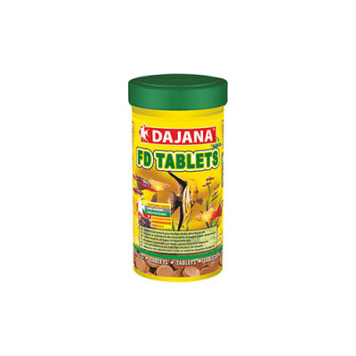 Dajana FD Tropical Tablets Akvaryum Balık Yemi 100 Ml 50 Gr - 1