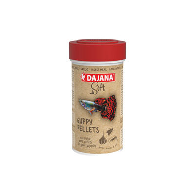 Dajana Guppy Pellets Soft Balık Yemi 100 Ml 50 Gr - 1