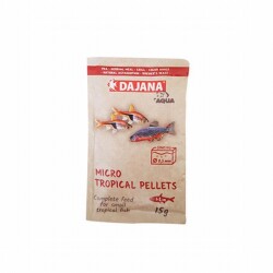 Dajana Micro Tropical Pellets Balık Yemi 15 Gr - Dajana