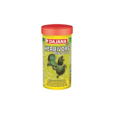 Dajana Tortoise Herbivore Mini Sticks Kaplumbağa Yemi 250 Ml 55 Gr - 1