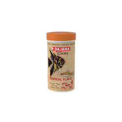 Dajana Worms Tropical Flakes Akvaryum Balık Yemi 100 Ml 18 Gr - Dajana