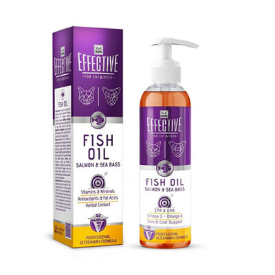 Delibon Effective Kedi ve Köpek Somon Yağı 250 ml - 1
