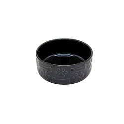 Design Seramik Köpek Mama ve Su Kabı Reaktif Yeşil 14 Cm 350 Ml - Design