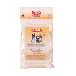 Dibo Beyaz Press Kemik Köpek Ödülü 5'li 75-80 Gr 13 Cm - Dibo