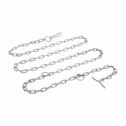 Doggie Bahçe Bağlama ve Gezdirme Zinciri Galvaniz 0,5x300 Cm - 1